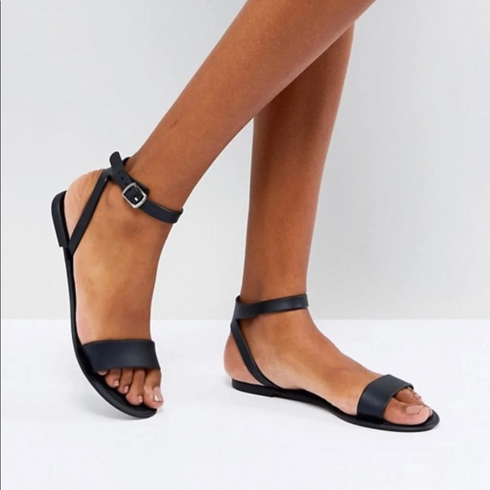ASOS Felina Mayte Black Jelly Sandal